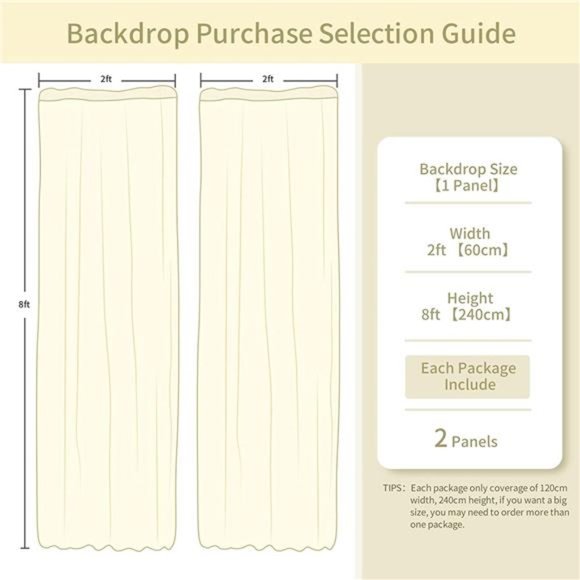 Gold Sequin Backdrop Curtain Panels Stage 2 Pieces 2FTx8FT Wedding Party - Picture 5 of 6